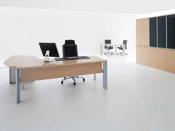 Amazon Wood Veneer Desk Range