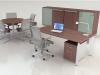 Steelcase FrameOne Operators Desk 1 - Click to enlarge picture