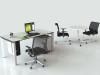Steelcase FrameOne Operators Desk 3 - Click to enlarge picture