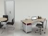 Steelcase FrameOne Operators Desk 7 - Click to enlarge picture