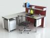 Steelcase FrameOne Operators Desk 9 - Click to enlarge picture