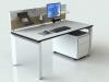 Steelcase FrameOne Operators Desk 10 - Click to enlarge picture