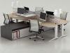 Steelcase Fusion Operators Desk 6 - Click to enlarge picture
